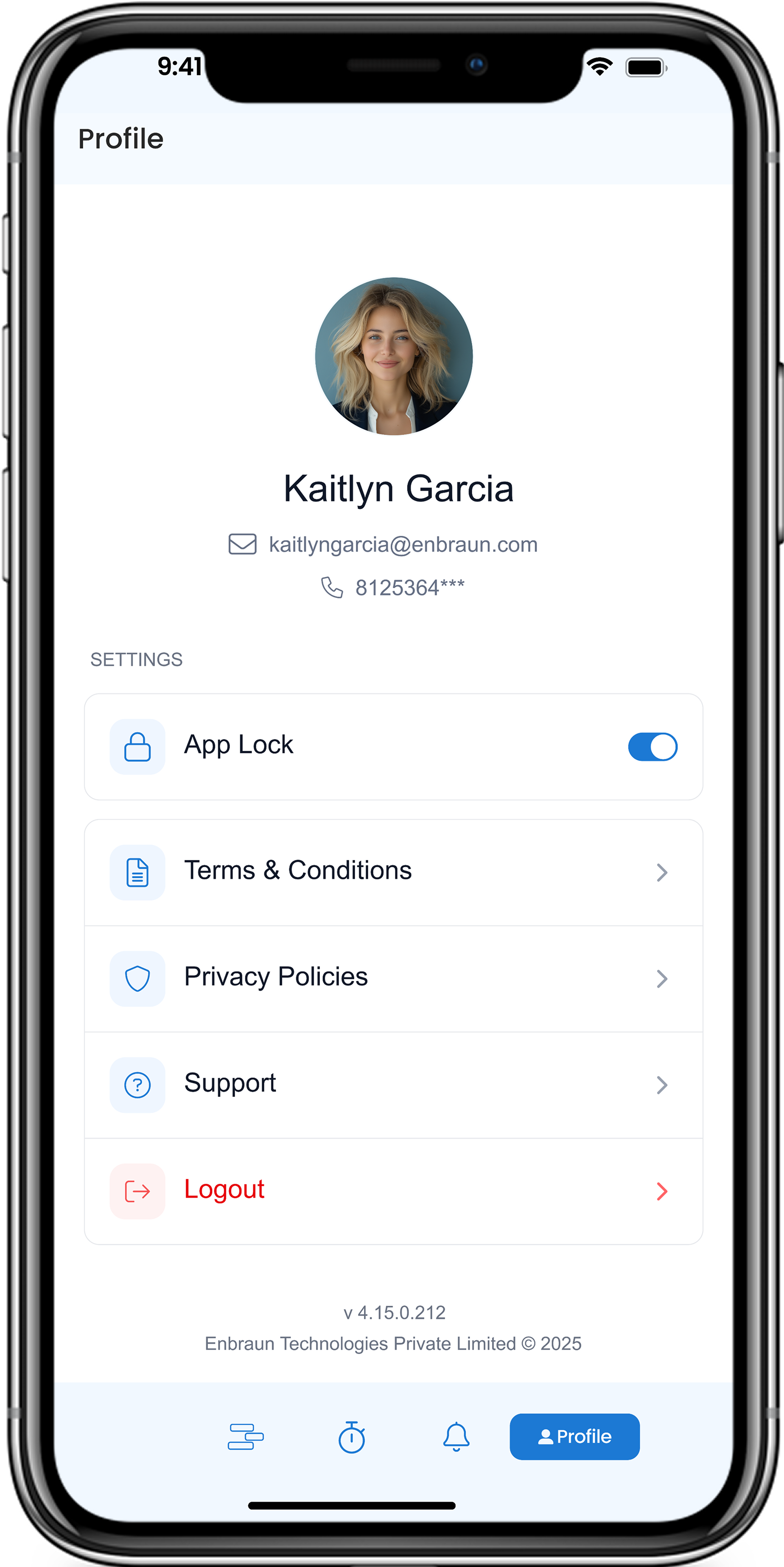 Your Account - Account management interface