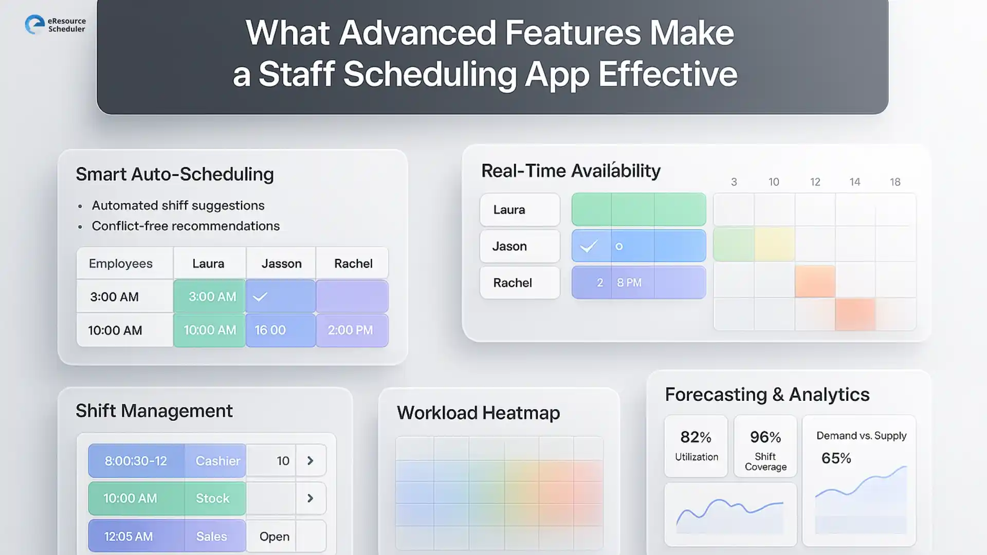 What Features Make a Staff Scheduling App Truly Effective?