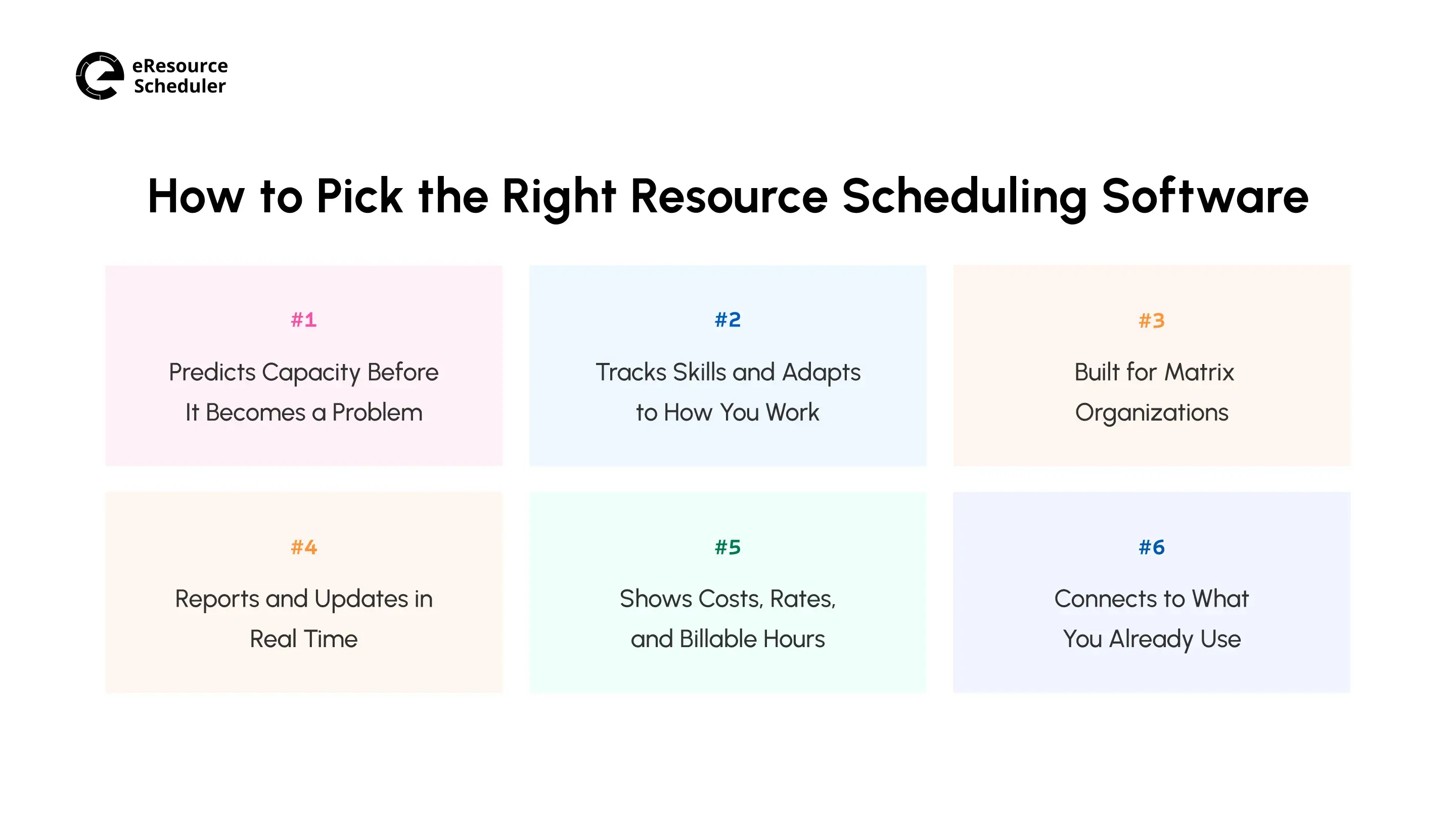 How to Choose Resource Scheduling Software: 6 Criteria That Matter