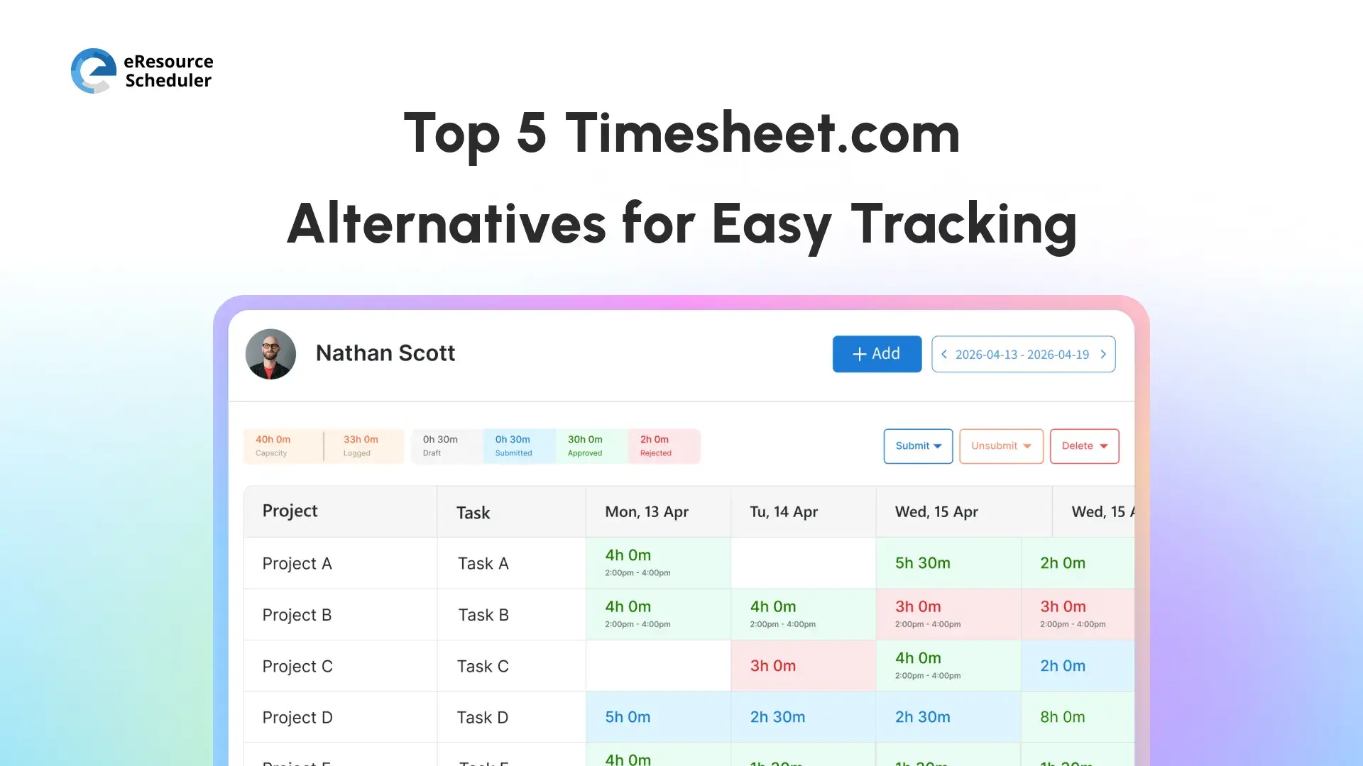 5 Alternatives to Timesheet.com for Smarter Time Tracking