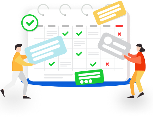 Software to schedule resources by teams