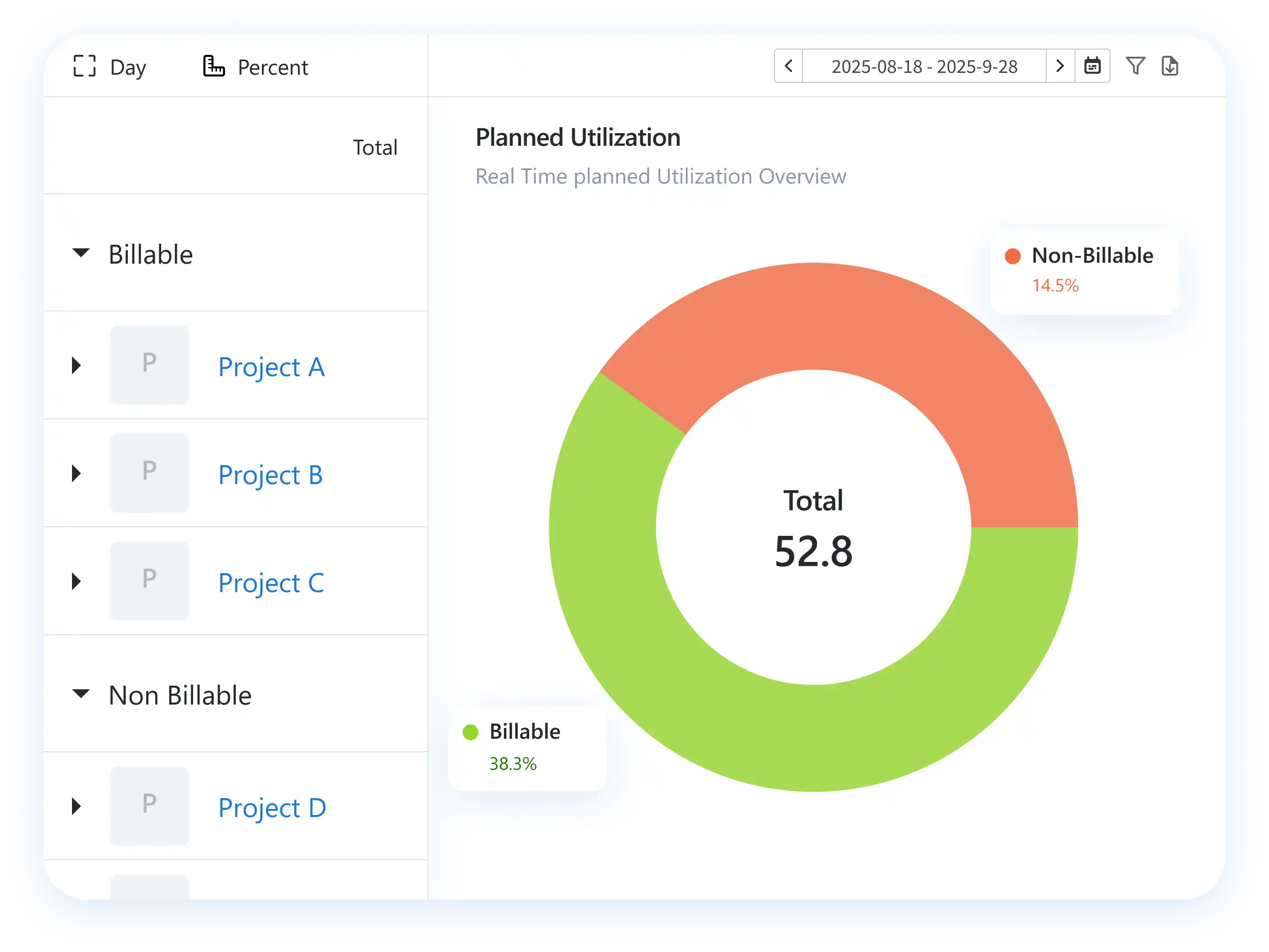 Software to schedule resources by teams